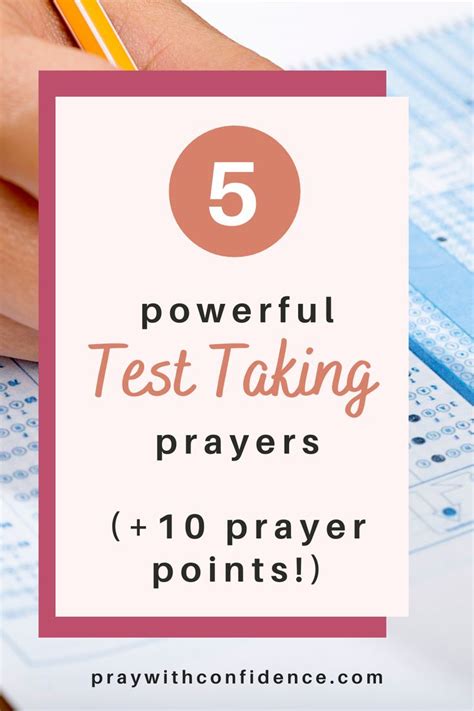 5 Prayers for Test Taking (Plus 10 Prayer Points!).